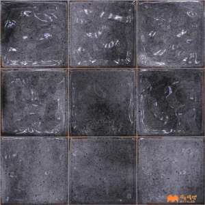 Gray Geometric Tile Code37351