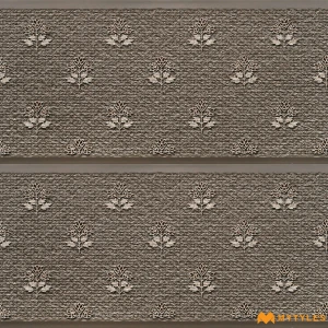 undefined-Brown Burlap Satin Ceramic Textured Wall Tile Code40207HL 300x600mm 5Pc Pack
