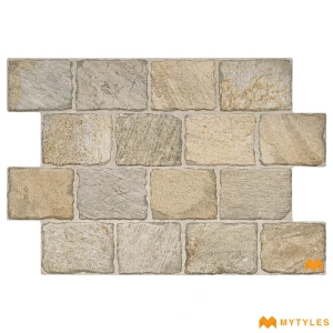 undefined-Imported Brown Elevation Wall Tile Code17111 (442x664mm, Matt)