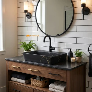 Black Wash Basin Code36025
