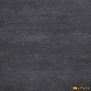 undefined-Vitrified Black Digital Parking Floor and Wall Tile Code36883 (400x400mm, Matt)