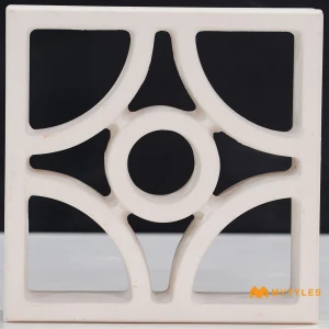 undefined-Siena Orbit White Concrete Jali Code39983 200x200x60mm 5Pc