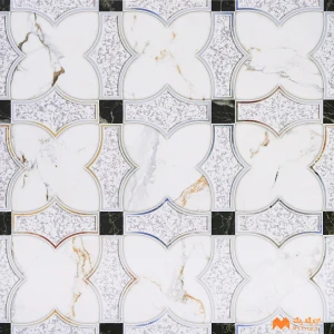 White Moroccan Tile Code37761